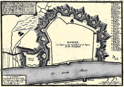 Bonn - Mitte 17. Jahrhundert