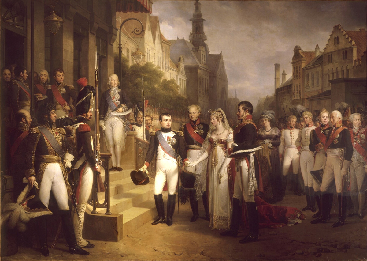 Gosse - Napoleon empfängt Königin Luise