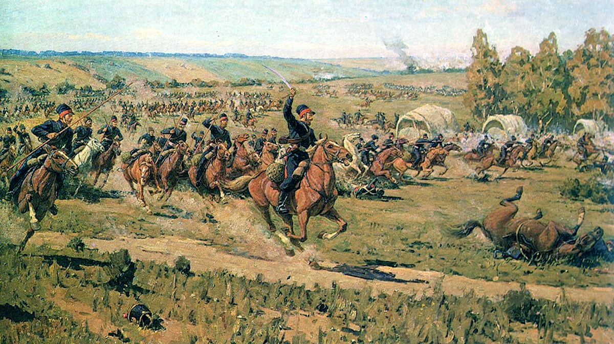 Zelikhman - Überfall der Platow-Kosaken