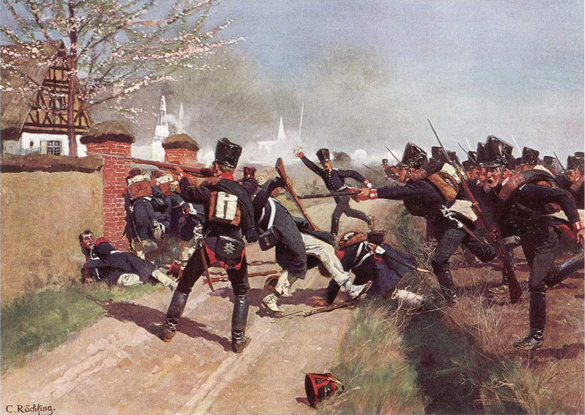 1tes Garde-Regiment bei Großgörschen