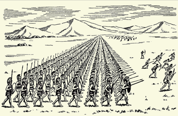 attische Phalanx