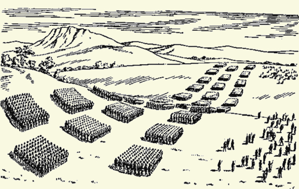 römische Manipular-Taktik