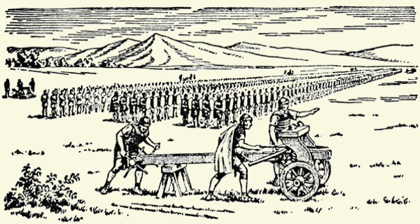 römische Triplex-Phalanx