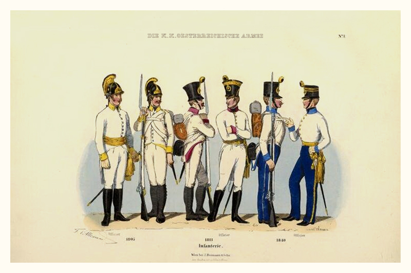 Österreichische Armee - Deutsche Infanterie