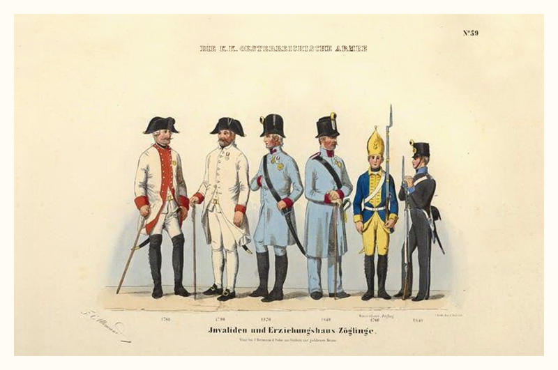 Österreichische Armee - Invaliden