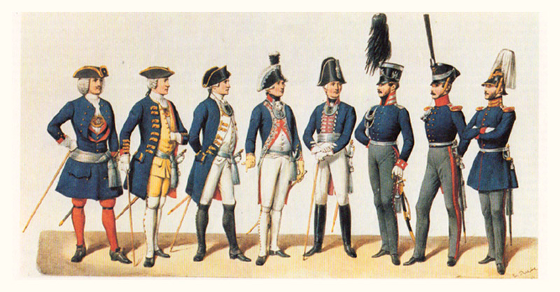 Preussen: Subaltern-Offiziere 1711 - 1866