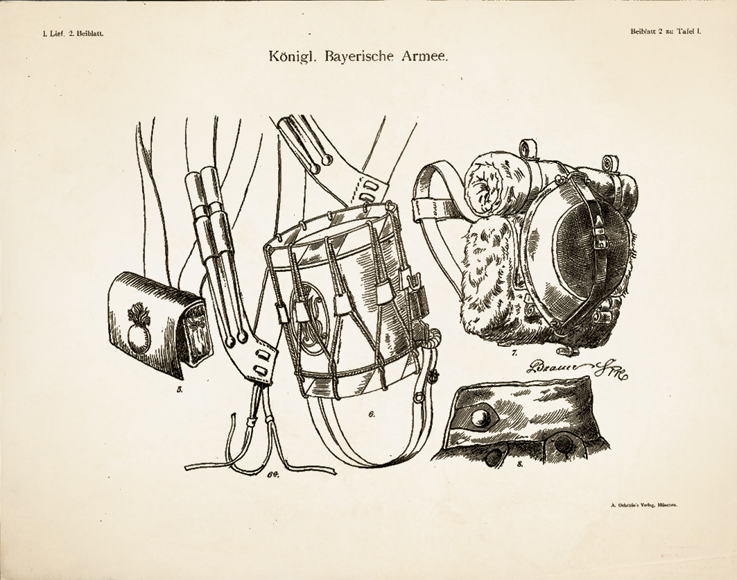 Kgl.-Bay. Armee - Infanterie 1806-1812 - Detailstudie 2