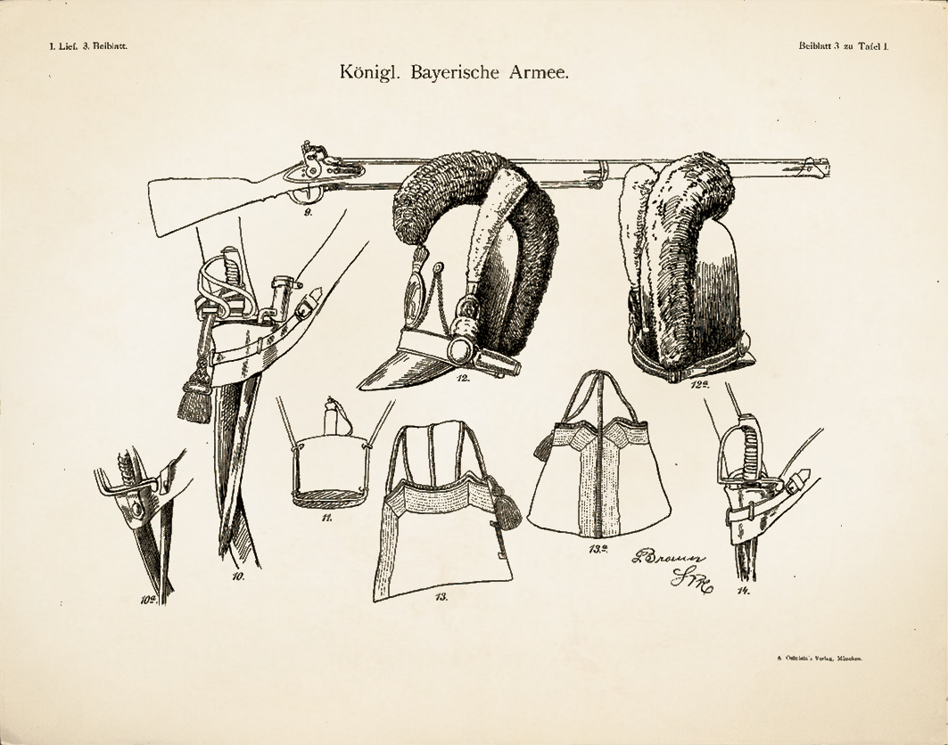 Kgl.-Bay. Armee - Infanterie 1806-1812 - Detailstudie 3