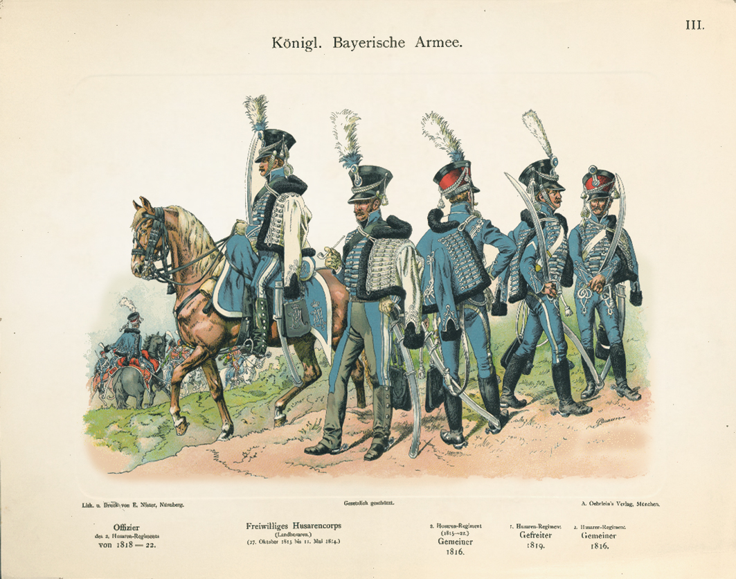 Kgl.-Bay. Armee - Husaren 1816-1822
