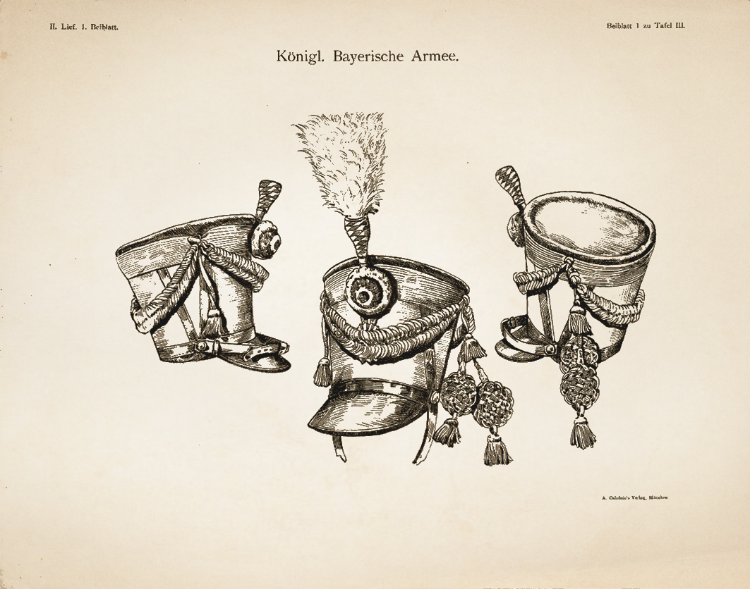 Kgl.-Bay. Armee - Husaren 1816-1822 - Detailstudie 1