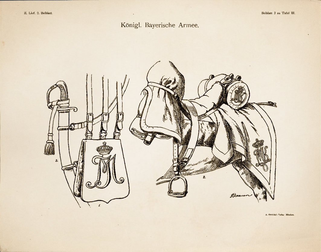 Kgl.-Bay. Armee - Husaren 1816-1822 - Detailstudie 2