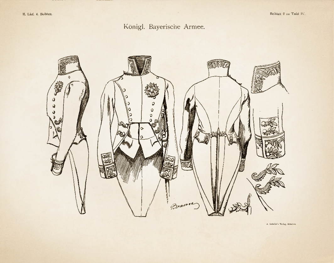 Kgl.-Bay. Armee - Generalität 1806-1859 - Detailstudie 2