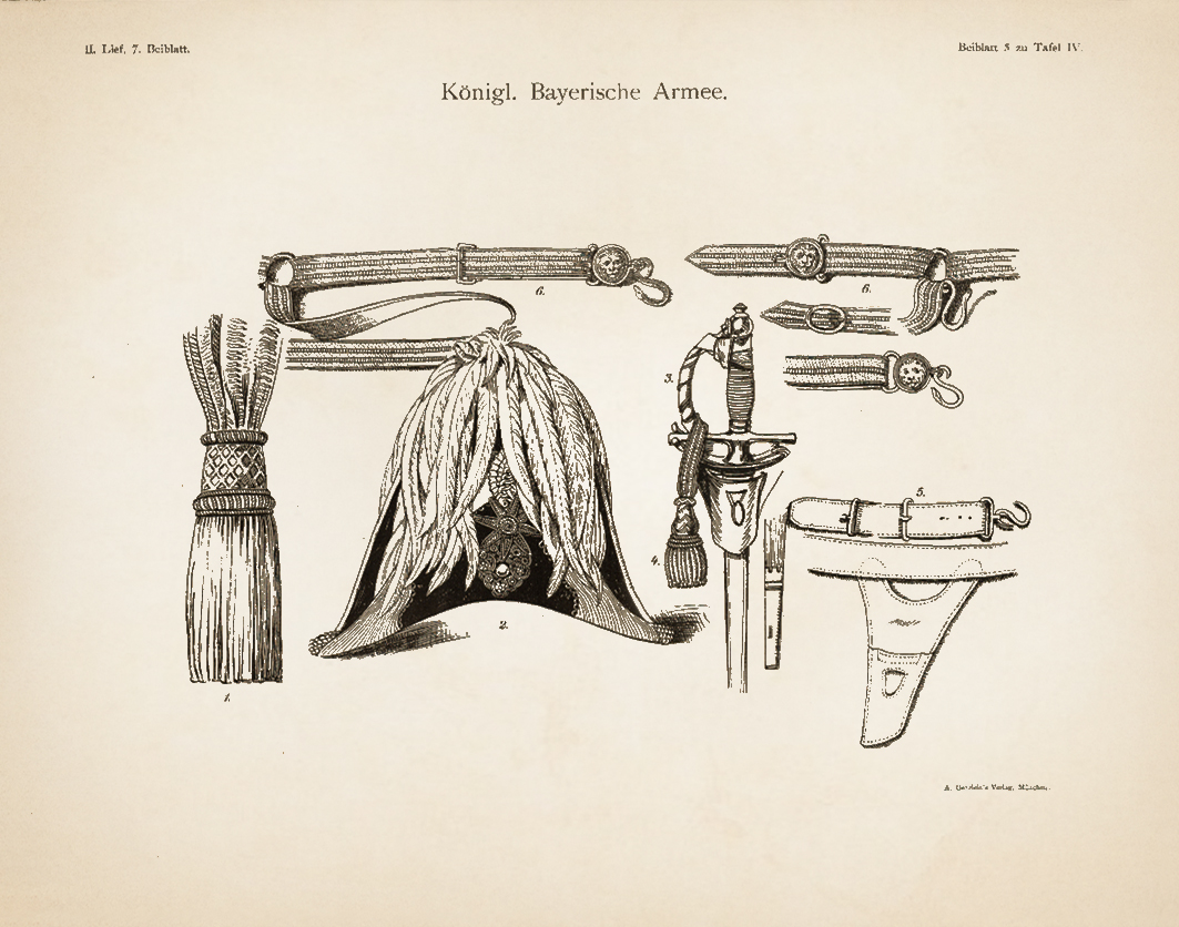 Kgl.-Bay. Armee - Generalität 1806-1859 - Detailstudie 5
