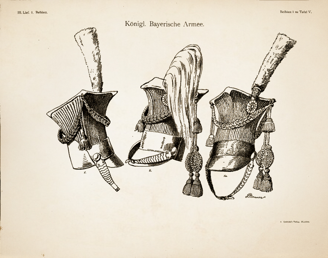 Kgl.-Bay. Armee - Ulanen-Regiment 1813-1822 - Detailstudie 1