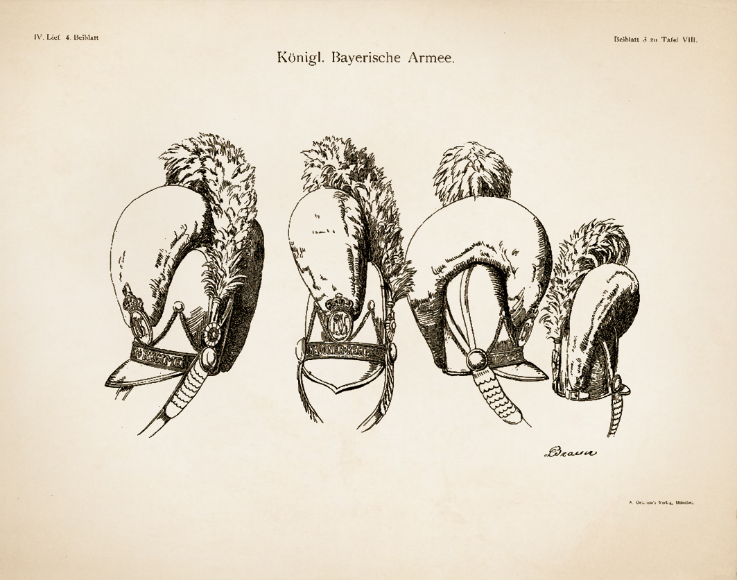 Kgl.-Bay. Armee - Kavallerie 1806-1822 - Detailstudie 3