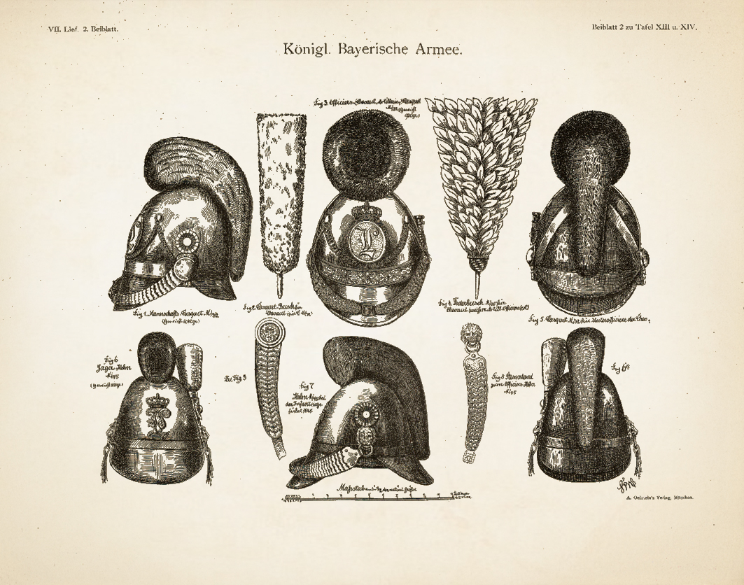Kgl.-Bay. Armee - Infanterie 1826-1834 - Detailstudie 2
