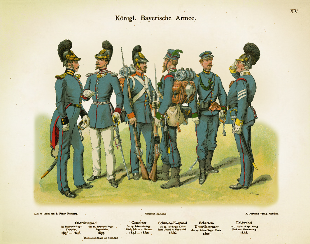 Kgl.-Bay. Armee - Infanterie 1836-1868