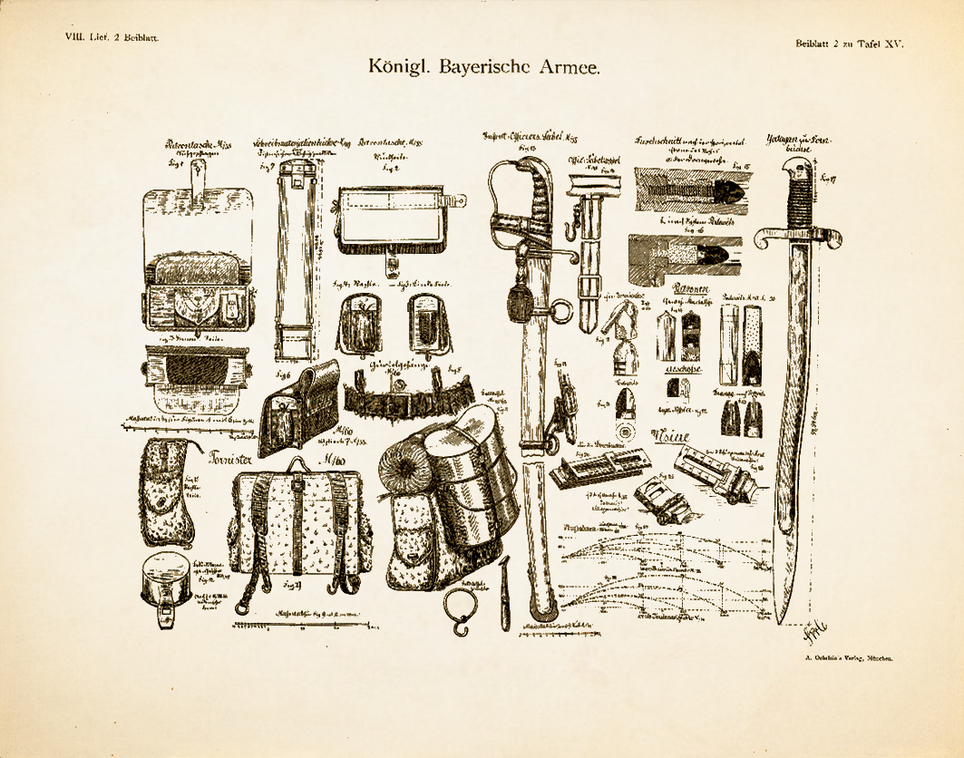 Kgl.-Bay. Armee - Infanterie 1836-1868 - Detailstudie 2