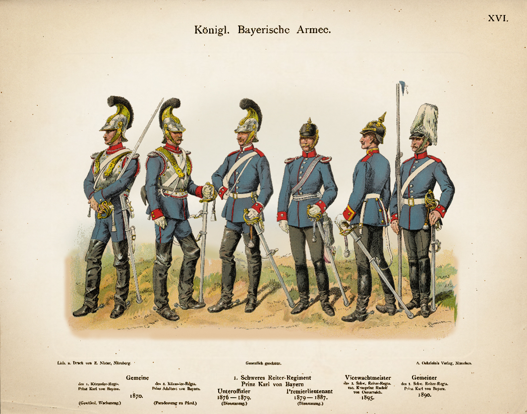 Kgl.-Bay. Armee - Kavallerie 1870-1895