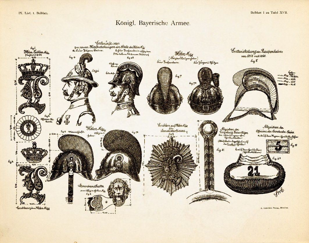 Kgl.-Bay. Armee - Infanterie 1870 - Detailstudie 1