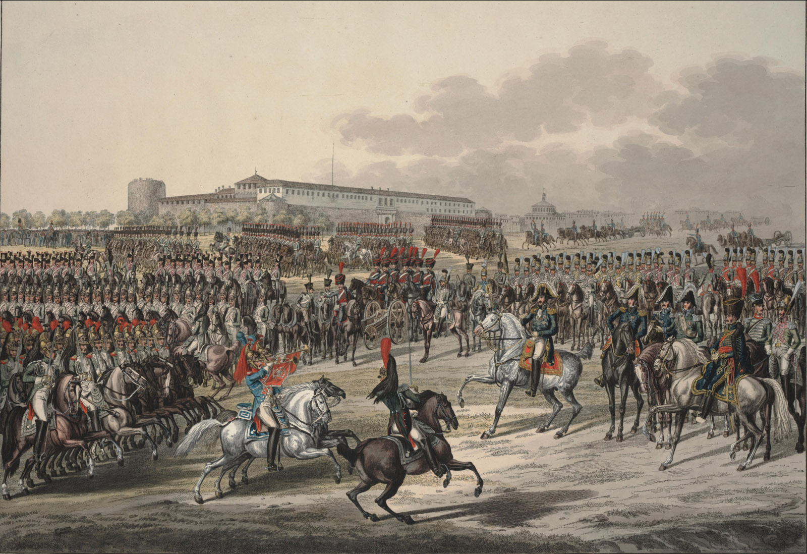 Heerschau - Italien - Truppe