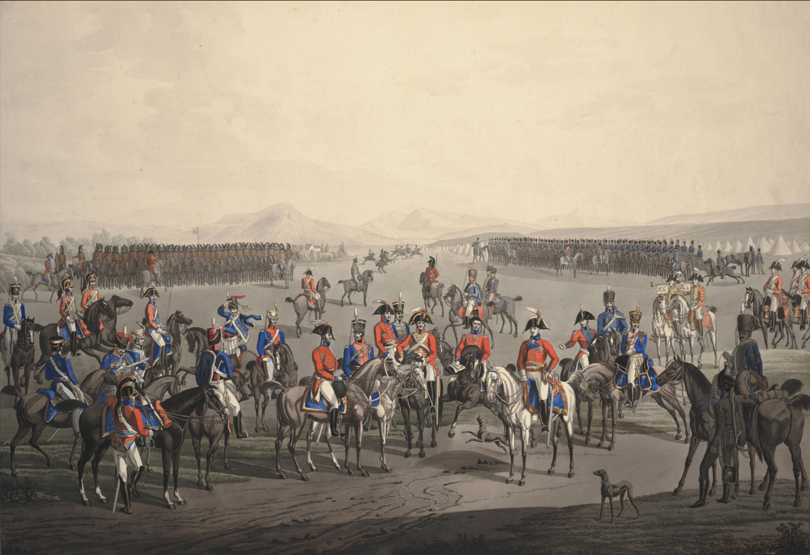 Heerschau - Britannien - Kavallerie