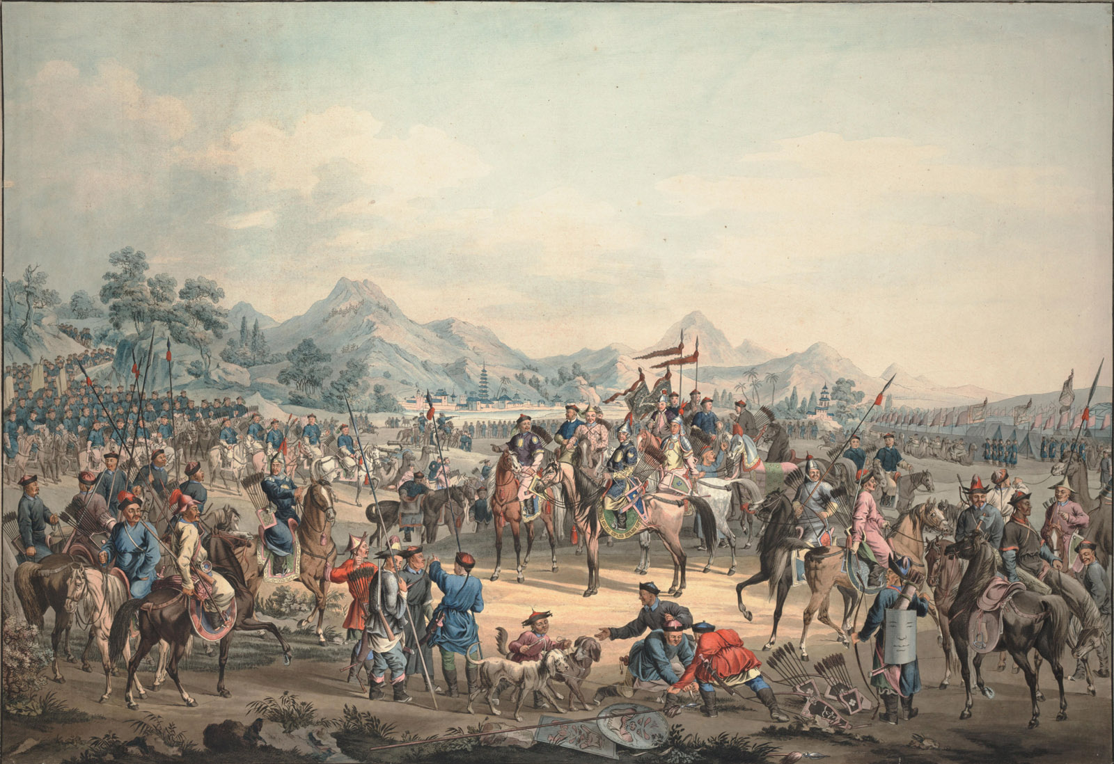 Heerschau - China - Truppe