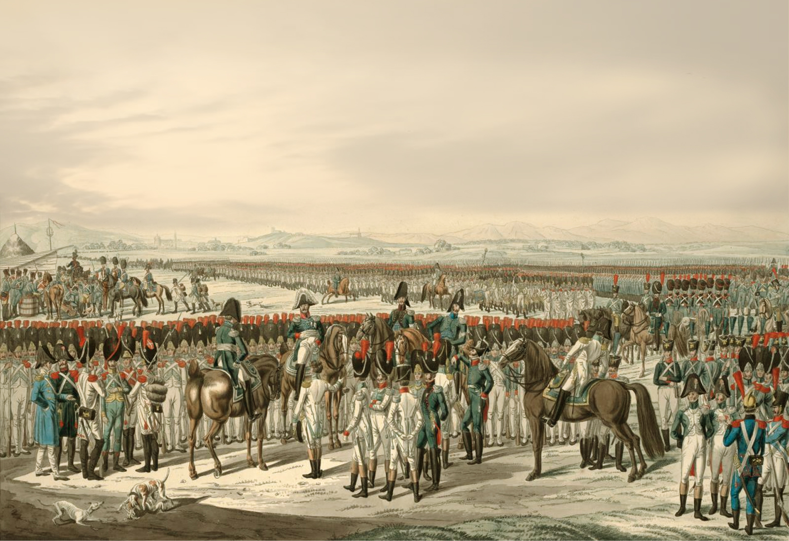 Heerschau - Italien - Truppe