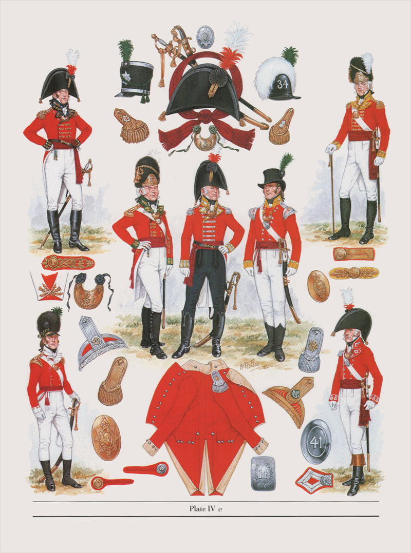 1802 - Infantry-Officers