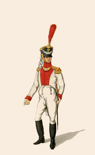 Offizier - Regiment "König"