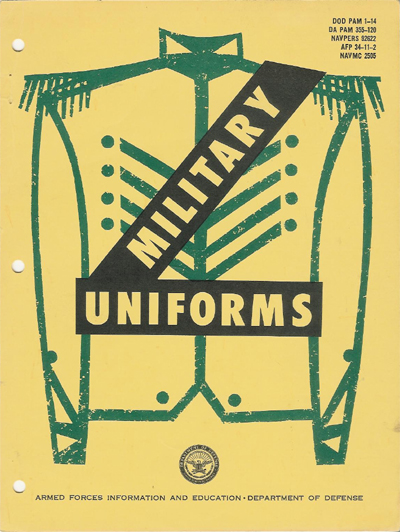 Einband "Military Uniforms"