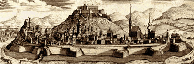 Festung Spielberg um 1750