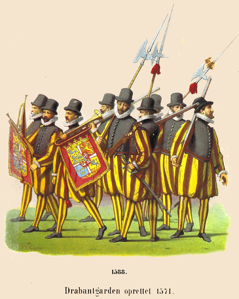 Dänemark um 1588 - Trabanten