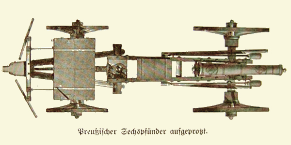 Preussen: 6-Pfünder um 1777