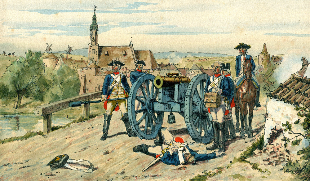 Preussen: Reitende Artillerie um 1756