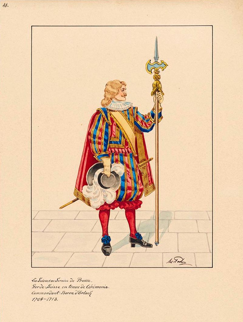 Pochon: Preussen 1704 - Schweizer