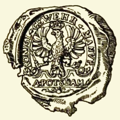 Siegel der Königlich-Preussischen Gewehrfabrique