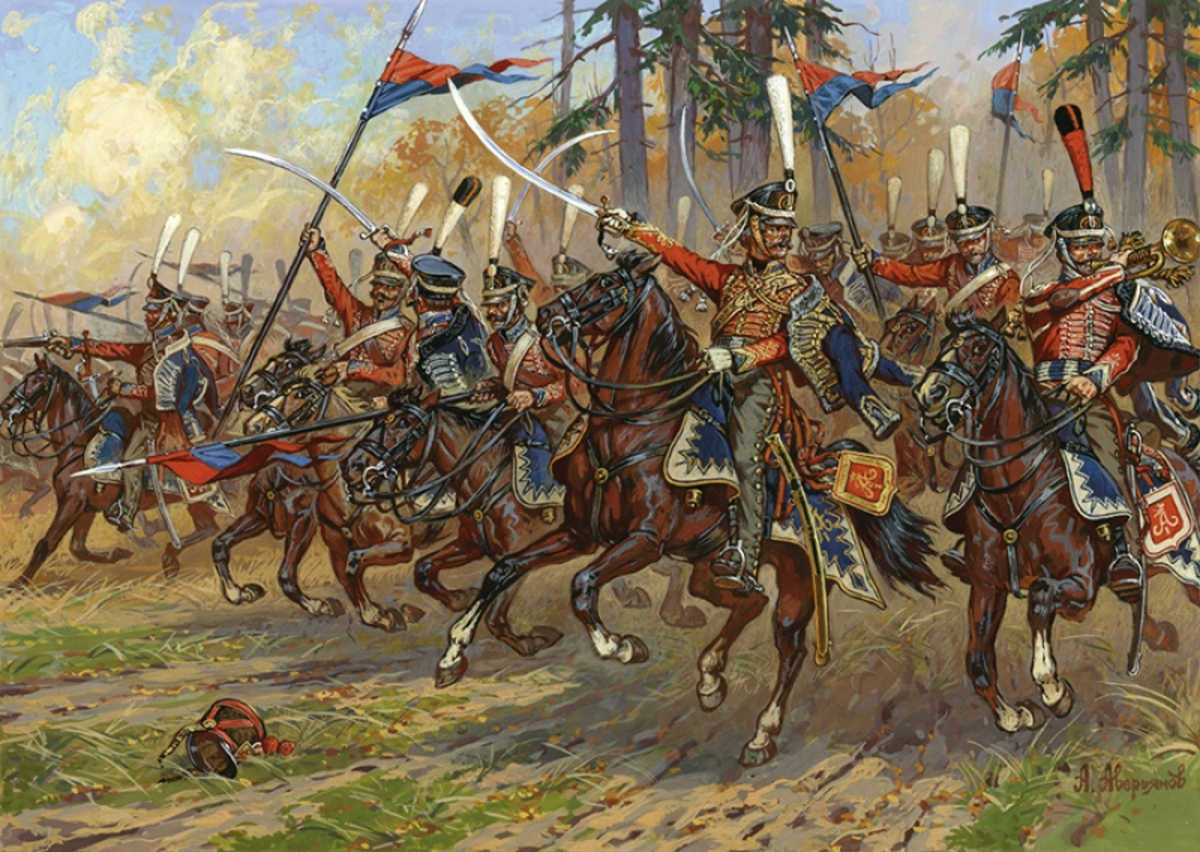 Awerjanow - Russian Hussars