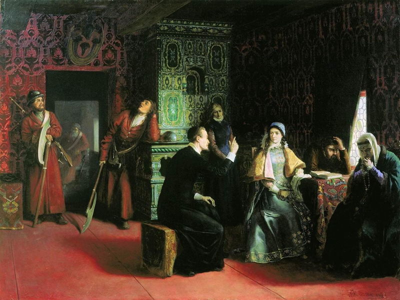 Marina Mniszech in Haft