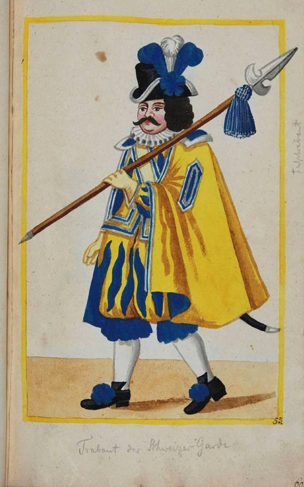 Sachsen um 1719 - Schweizer Garde