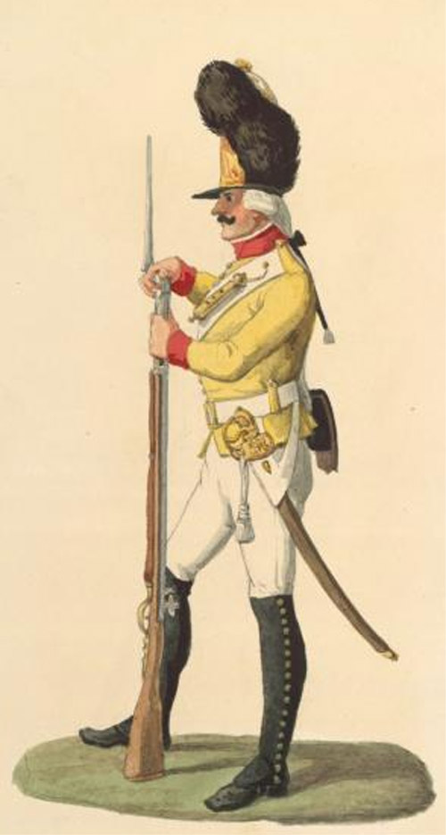 Grenadier um 1800