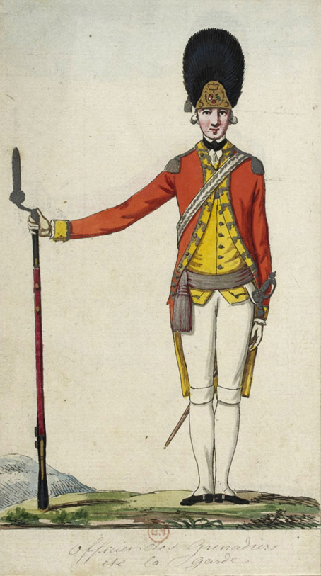 Leibgrenadiergarde um 1800