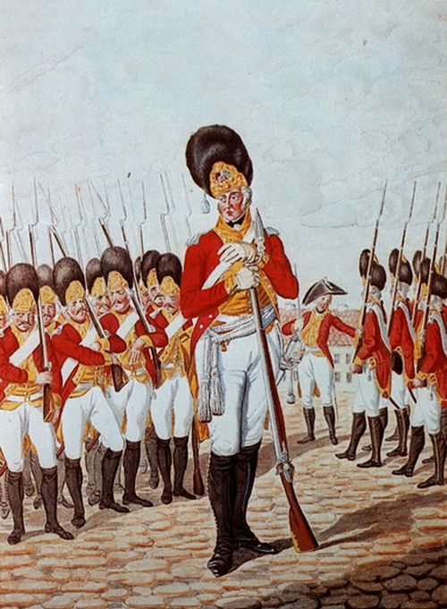 Leibgrenadiergarde um 1805