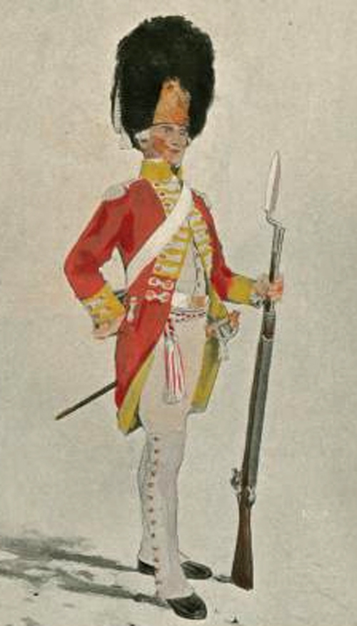 Leibgrenadiergarde um 1805