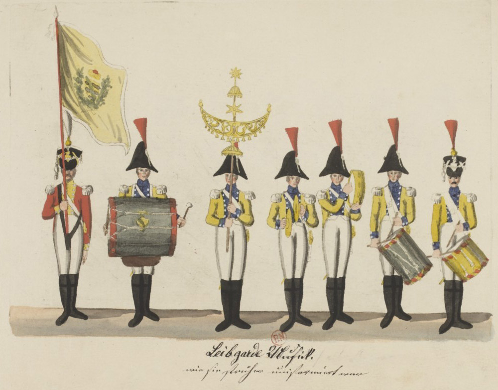 Leibgrenadiergarde um 1806