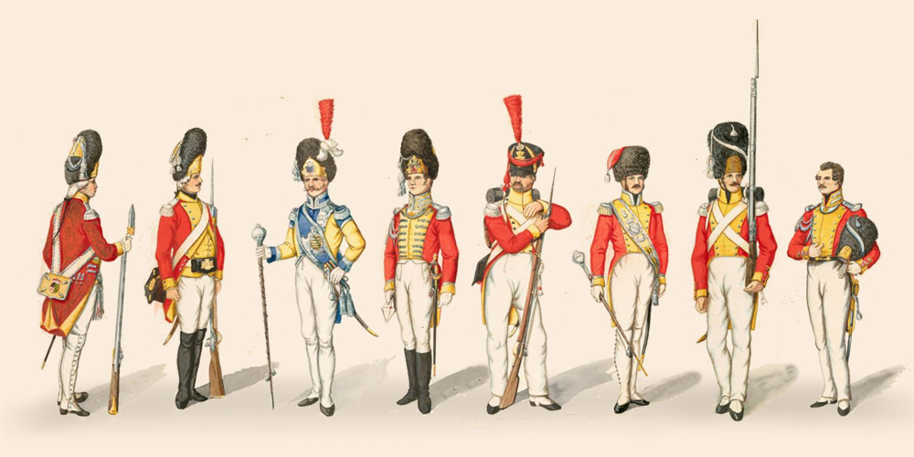 Leibgrenadiergarde von 1806 bis 1832