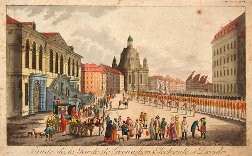 Parade der Leibgrenadiergarde