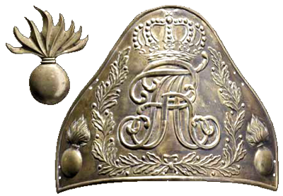 Mützenblech um 1821