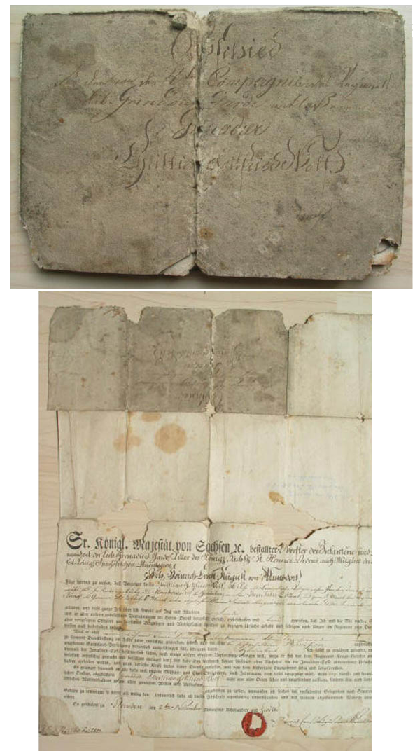 Entlassungsschein 1812