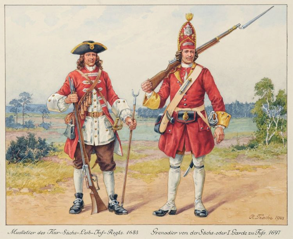 Pikenier - Regiment "Leibgarde zu Fuß"